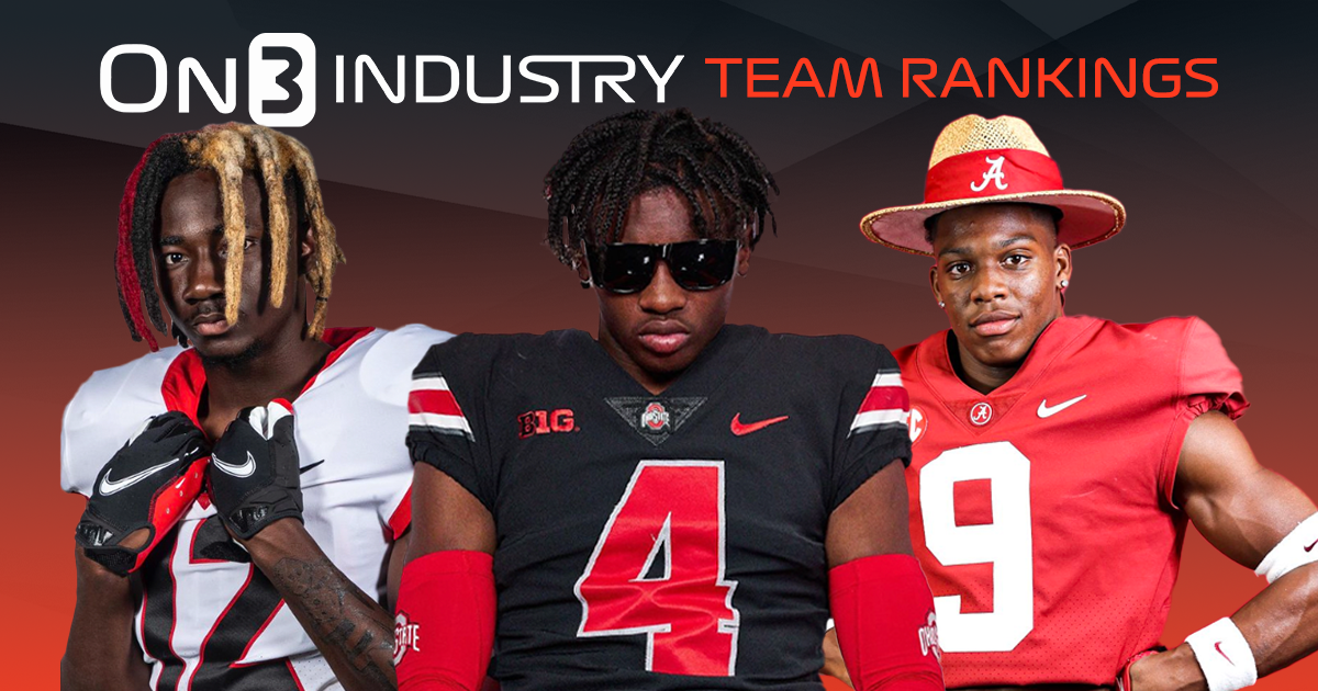 Top 25 classes in the On3 Industry Team Recruiting Rankings On3