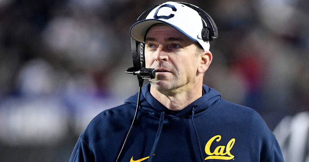 Cal head coach Justin Wilcox