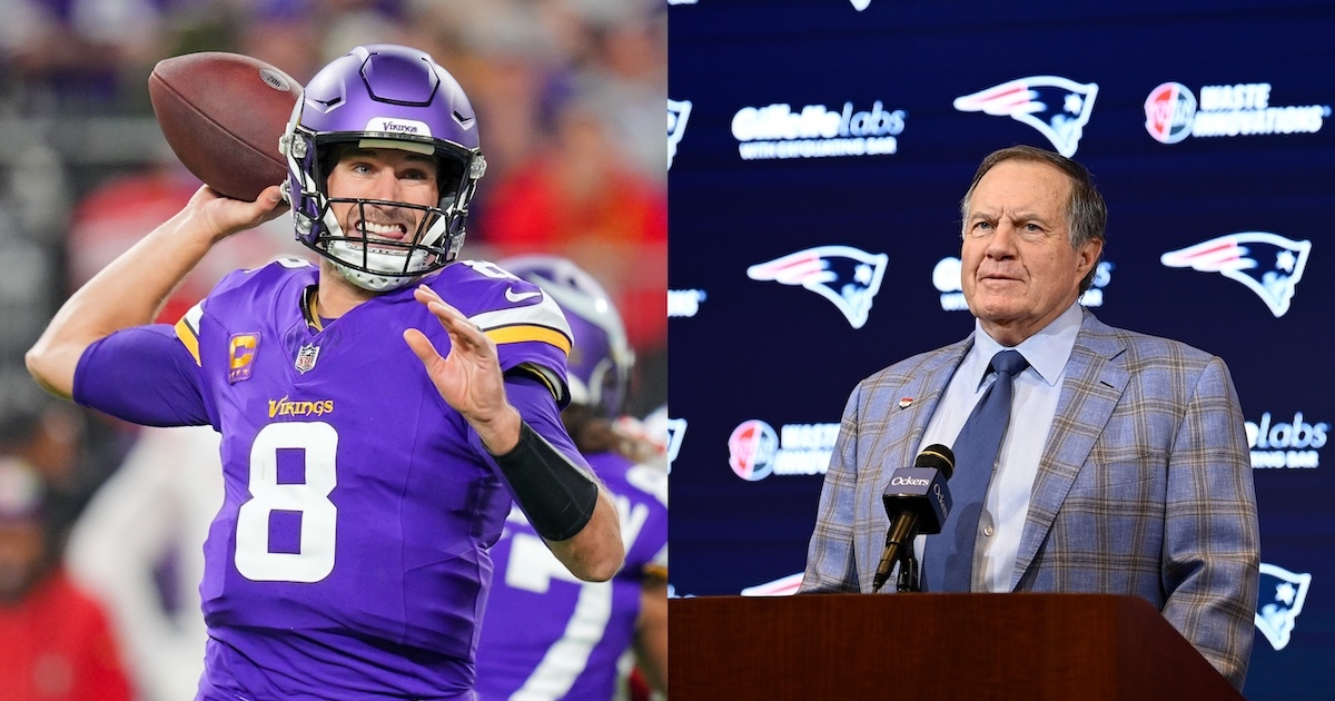 NFL Executive Predicts Kirk Cousins, Bill Belichick To Falcons, Win NFC ...