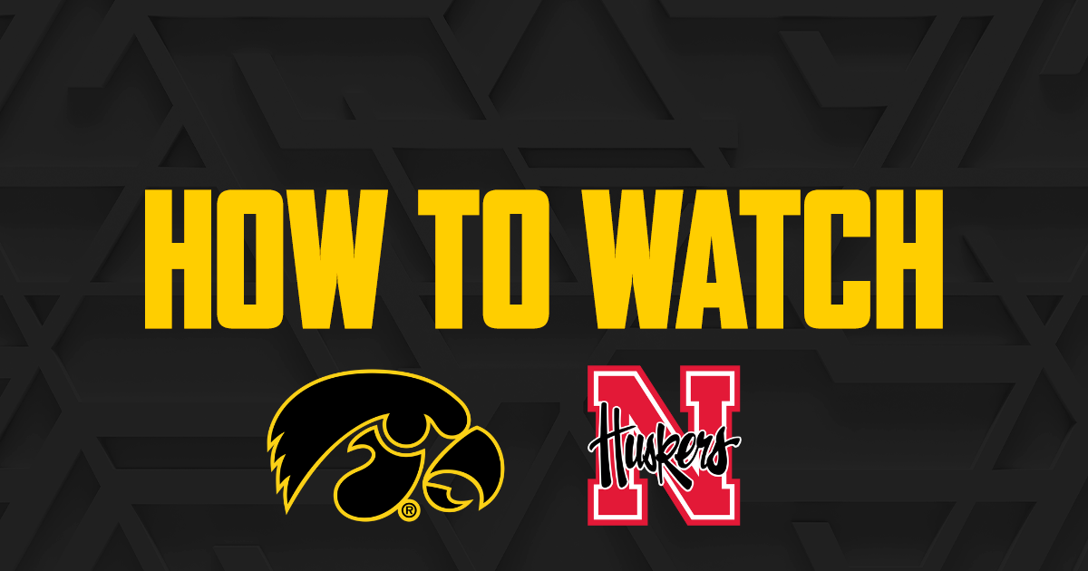 How to Watch Iowa Women's Basketball vs Nebraska