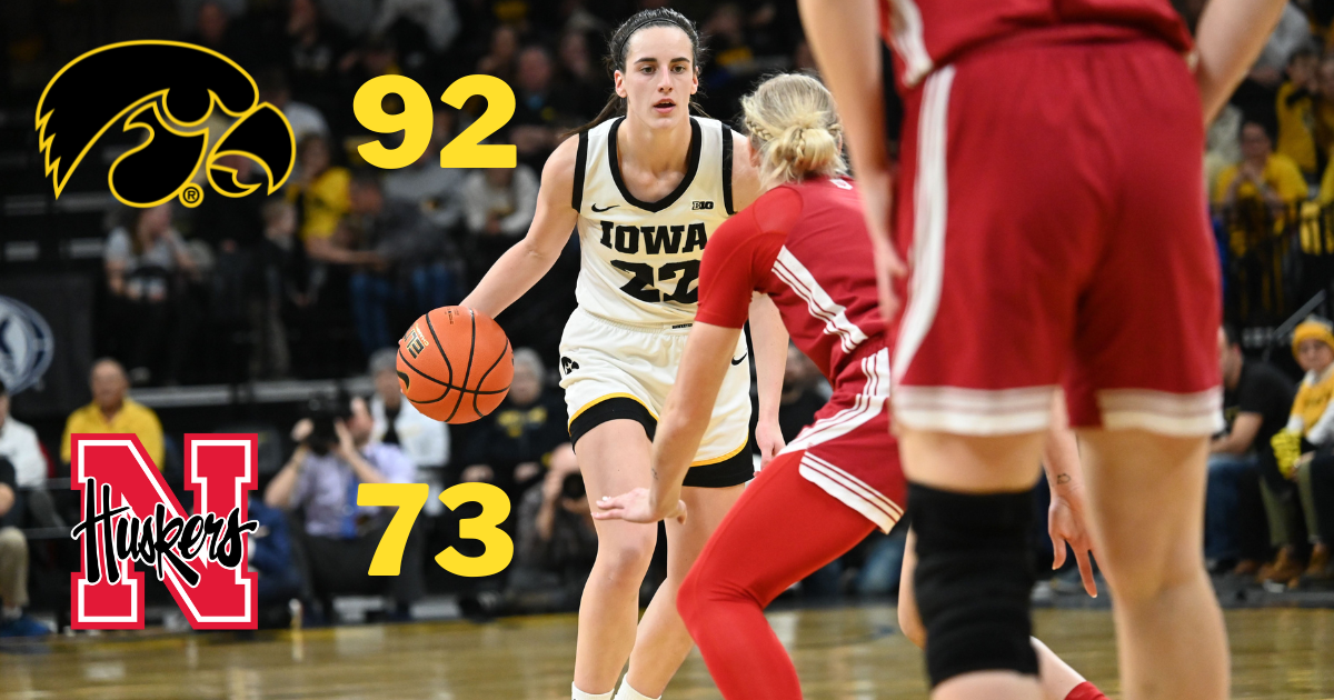 Hawkeyes shake off a slow start, defeat Nebraska