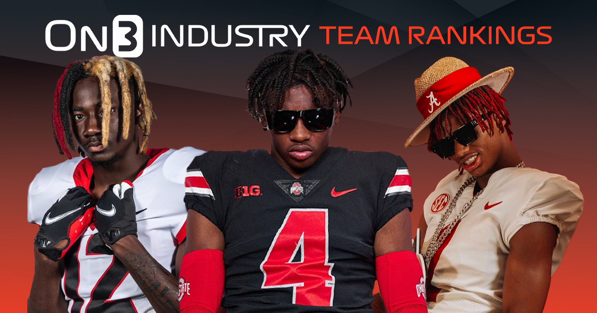 Updated Top 25 classes in the On3 Industry Team Recruiting Rankings