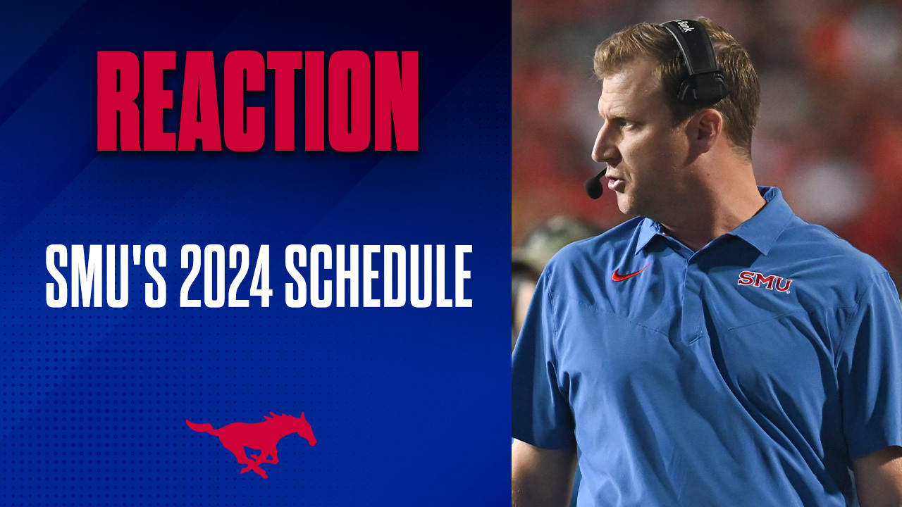 Podcast Reaction to SMU's 2024 football schedule On3