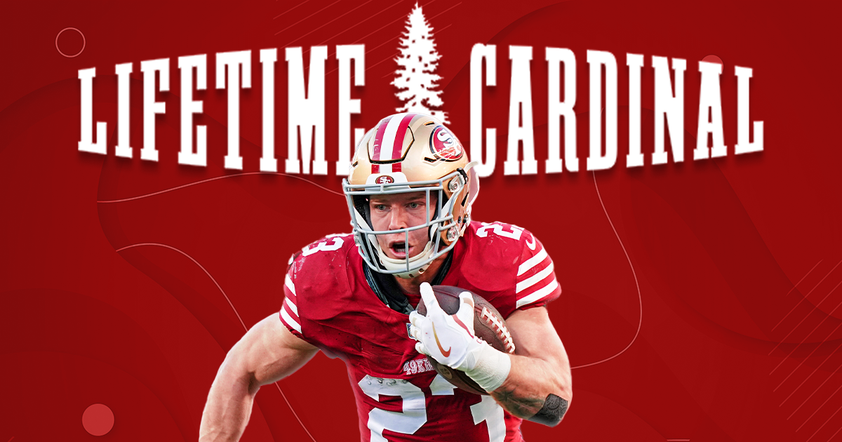 49ers' star Christian McCaffrey promotes Stanford NIL collective