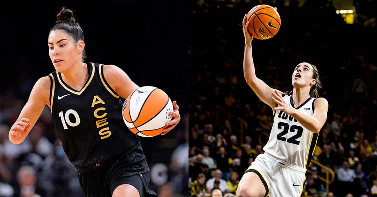 Kelsey Plum calls Caitlin Clark 'incredible' after scoring record, weighs  in on WNBA Draft decision - On3