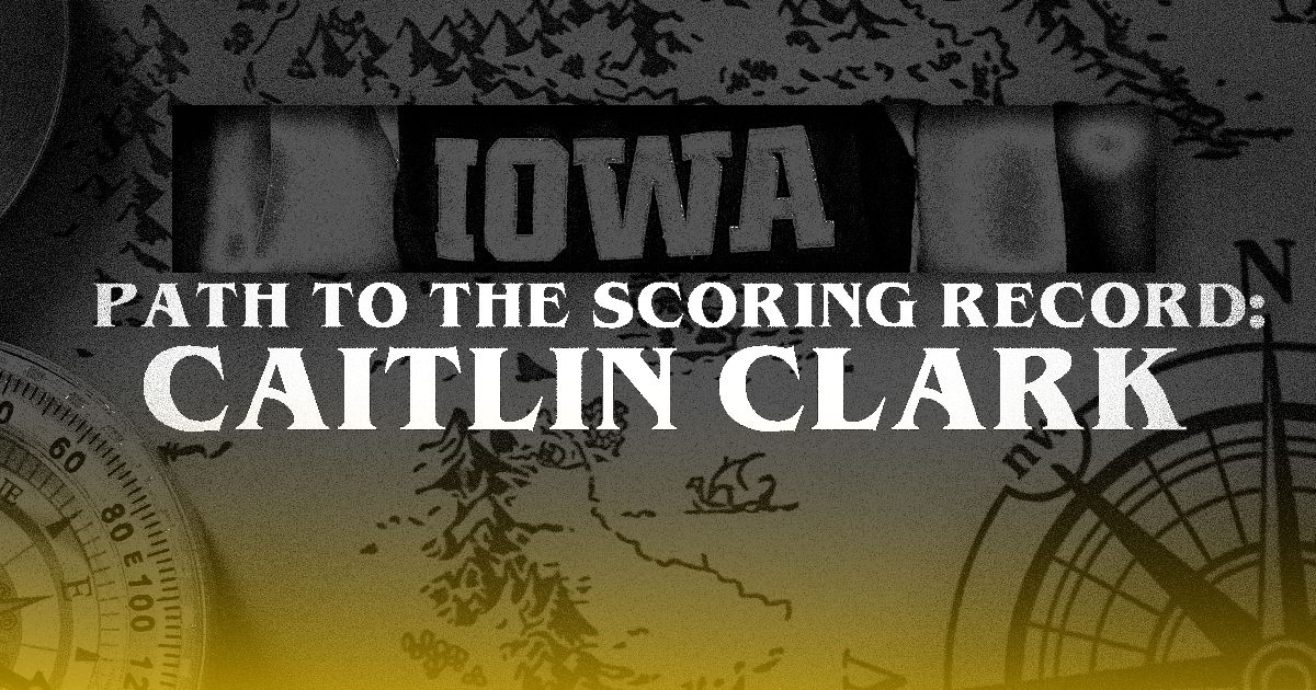 Her path to the record: Caitlin Clark closing in on the NCAA scoring record