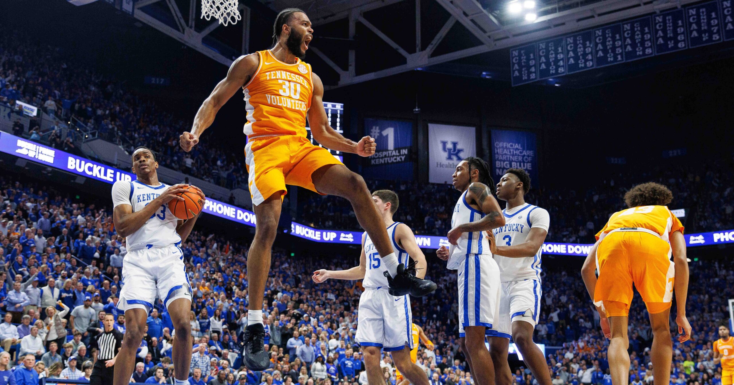 What Josiah-Jordan James said after scoring a career-high 26 points in Tennessee’s win at Rupp