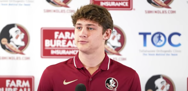 Florida State 5-star QB Luke Kromenhoek Ready To Compete