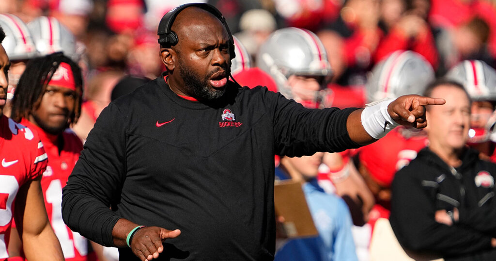 Ohio State RBs coach Tony Alford