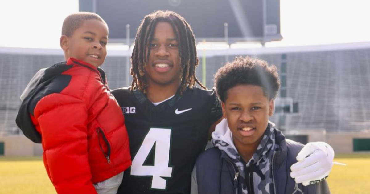 2025 wide receiver Bryson Williams talks Michigan State junior day