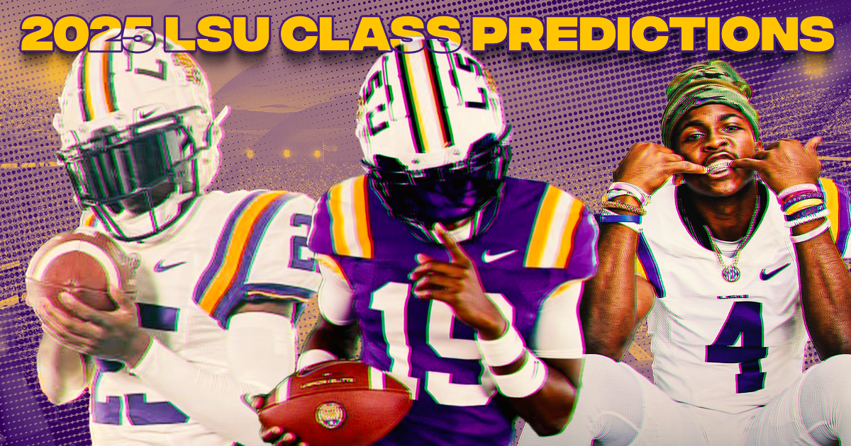 Billy's LSU 2025 Recruiting Class Predictions 2.0 On3