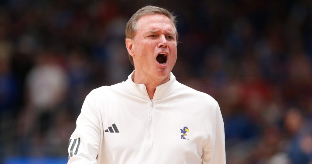 kansas-jayhawks-head-coach-bill-self-shares-message-players-shorthanded-roatation