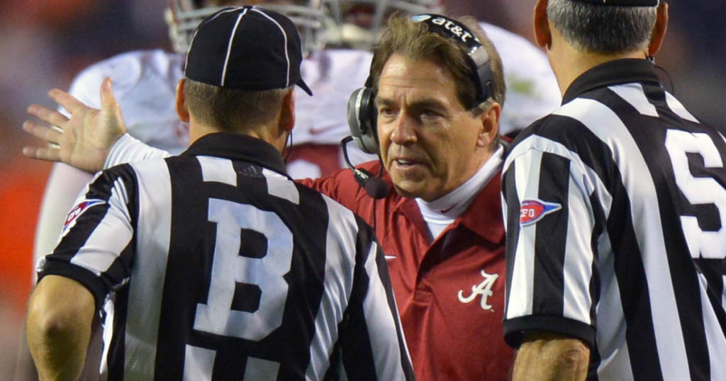 Alabama HC Nick Saban