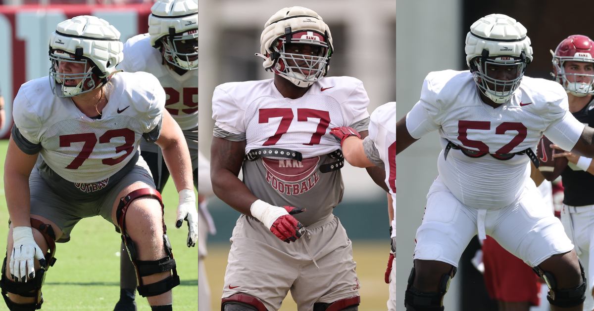 Early spring depth chart projections for Alabama's offensive line