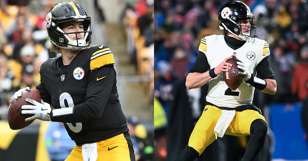 Report Pittsburgh Steelers divided over Kenny Pickett, Mason Rudolph