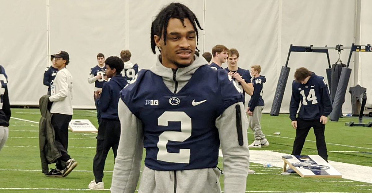 Sporting new number, KJ Winston talks Penn State's 'crazy' offseason - On3