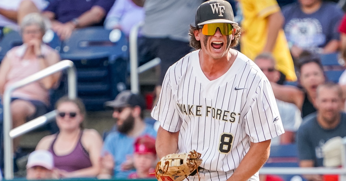 Oakland Athletics select Wake Forest first baseman Nick Kurtz in the 2024  MLB Draft - On3