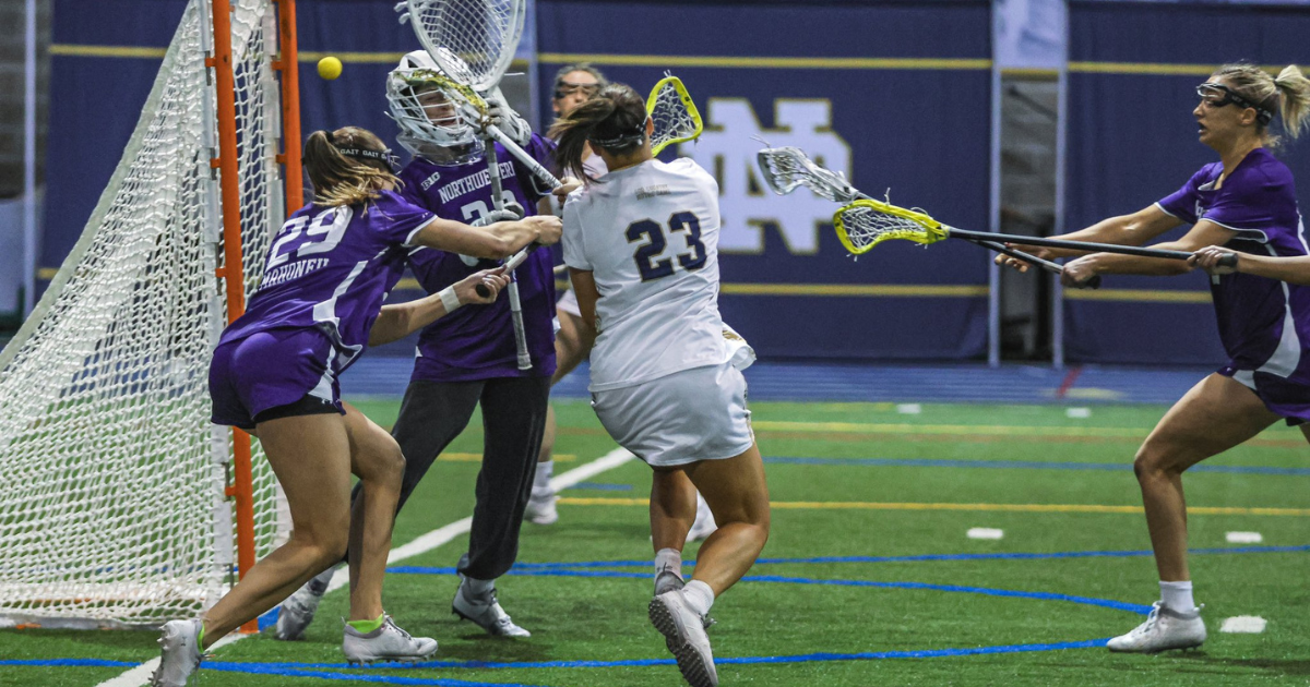 Notre Dame roundup Women's lacrosse topples No. 1 Northwestern