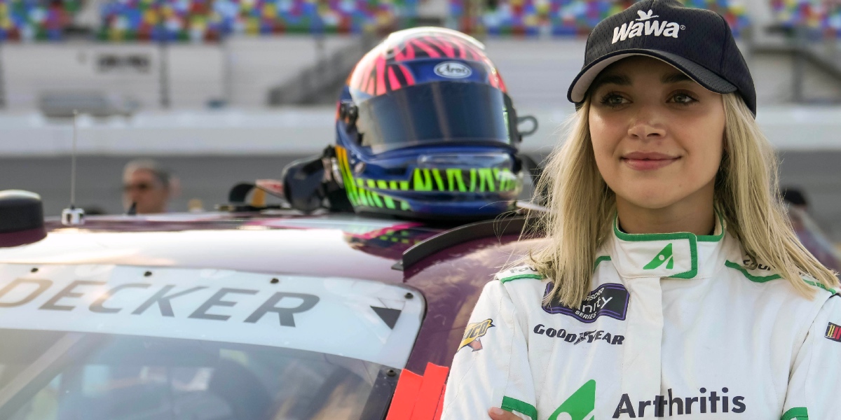 Natalie Decker becomes first woman to lead Xfinity Series race since ...