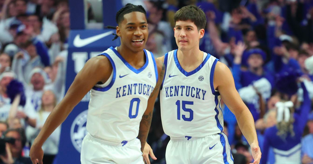 Watch Rob Dillingham go crazy in Kentucky's highlight reel from the win ...