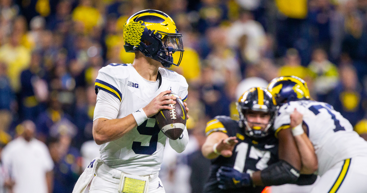 Michigan QB J.J. McCarthy makes leap in NFL Network mock draft