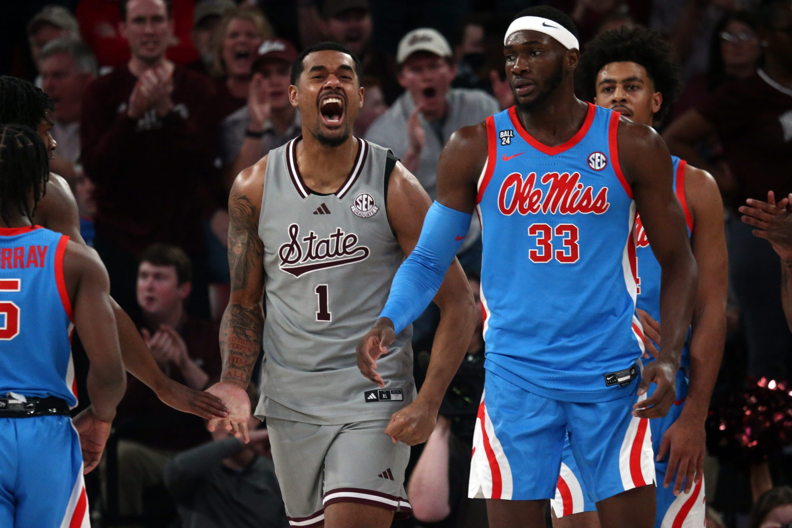 State gets physical and blows past Ole Miss 83-71