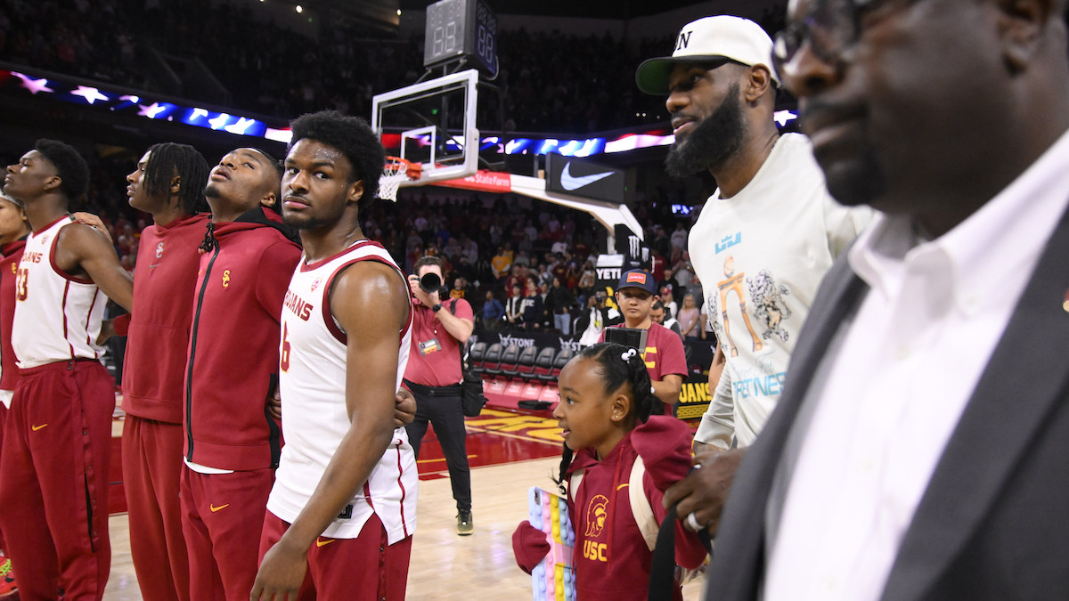 LeBron James Sounds Off On Son Bronny's NBA Draft Prospects ...