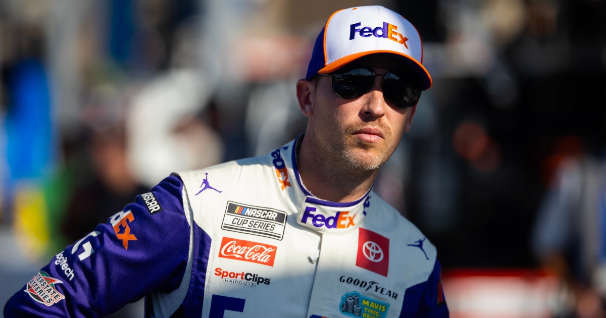 Denny Hamlin on Prime Video airing 2025 CocaCola 600 'It's fine' On3