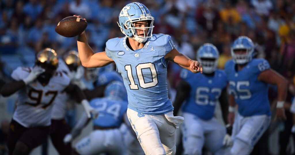 north-carolina-quarterback-drake-maye-explains-mindset-entering-nfl-combine-draft