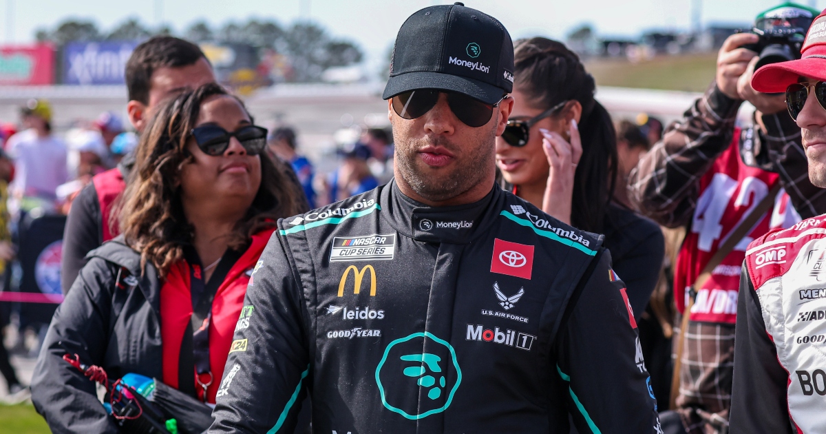 Bubba Wallace gives Rajah Caruth a shoutout during practice: 'So proud ...