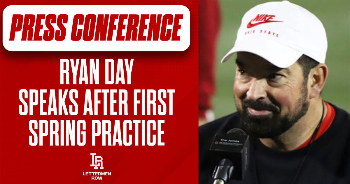 Ohio State: Ryan Day press conference after first spring practice