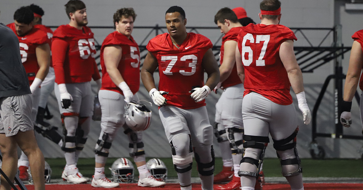 Ohio State OL Devontae Armstrong entering transfer portal