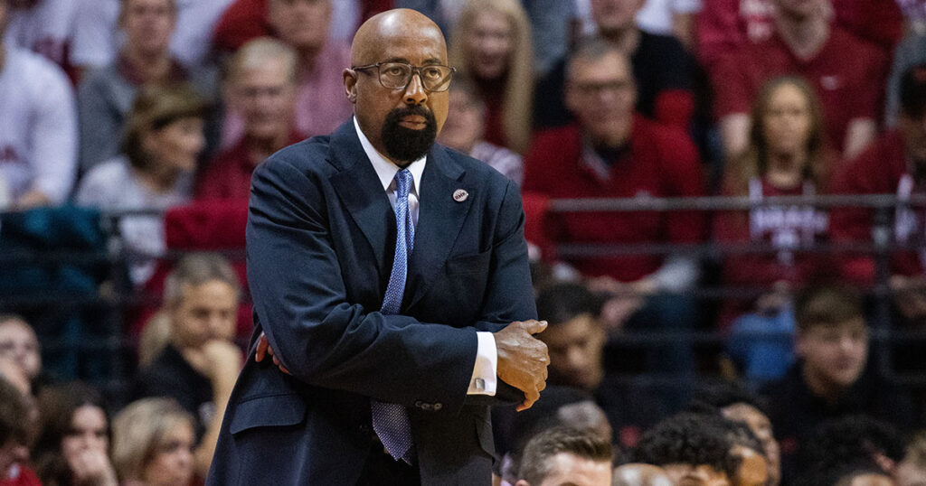 Indiana head coach Mike Woodson