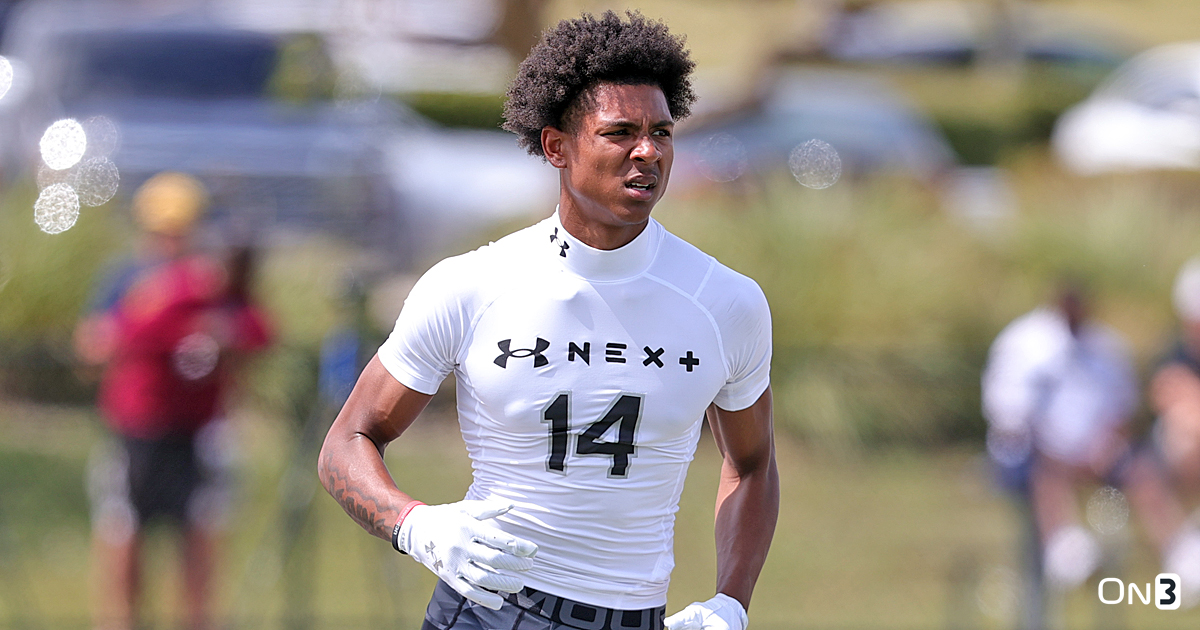 4-star WR Naeshaun Montgomery locks in commitment date, in-state program trending - On3