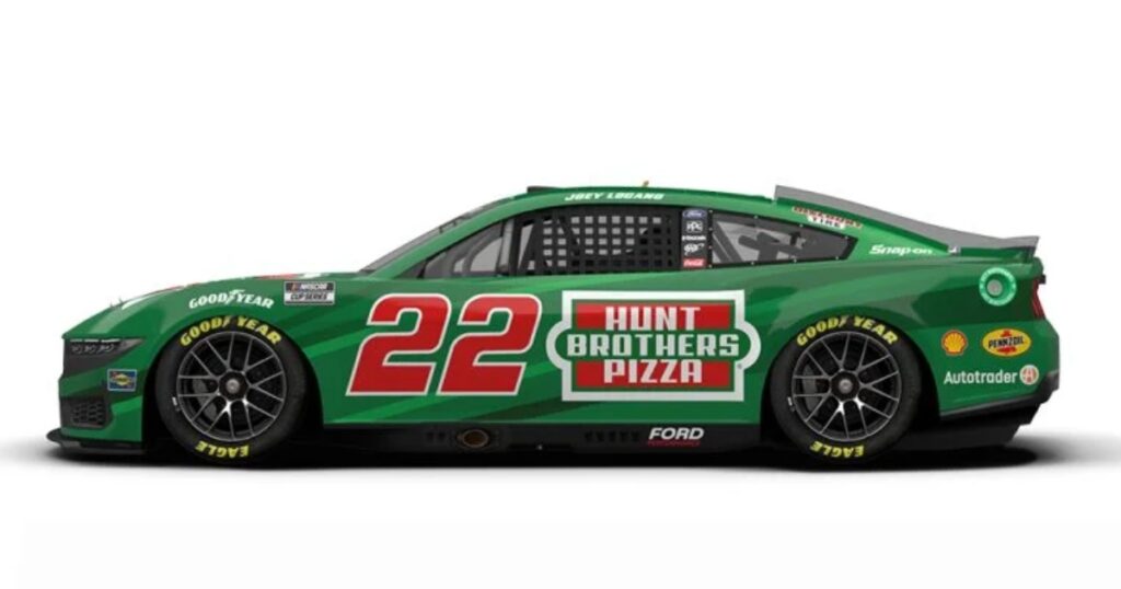 Joey Logano Hunt Brothers Pizza Ford