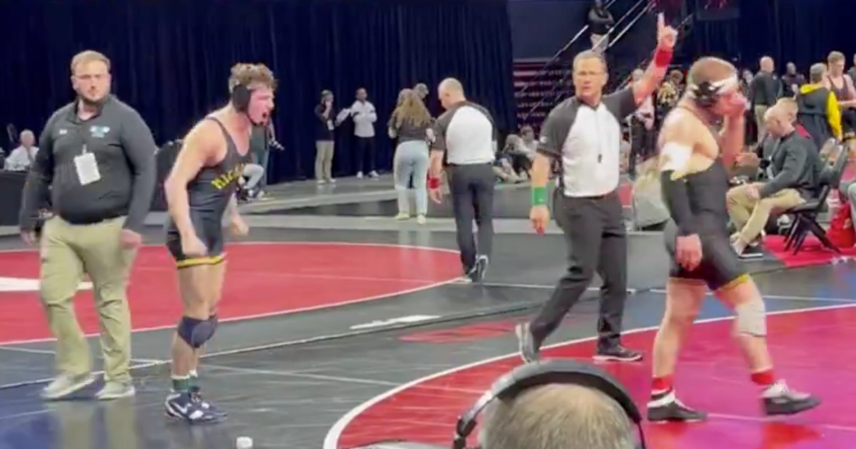 2024 Big Ten Wrestling Championships Shane Griffith hurt in win over