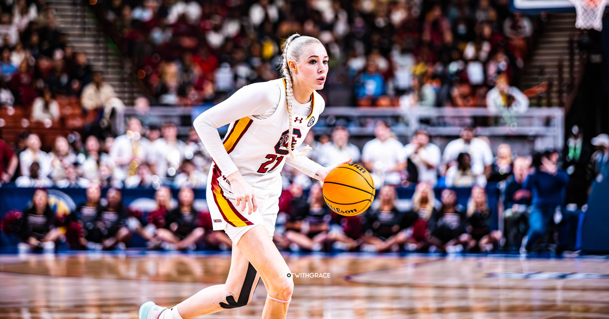 South Carolina women's basketball forward earns national player of the week selection