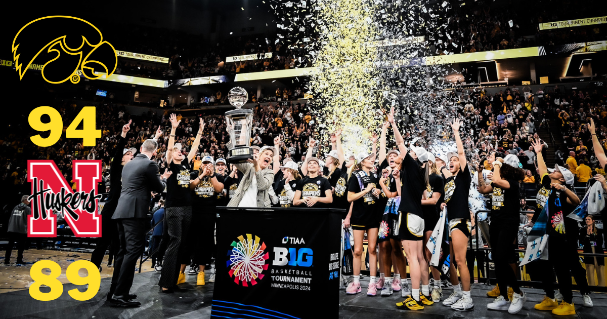 Hawkeyes Win A Third Straight Big Ten Tournament Over Nebraska