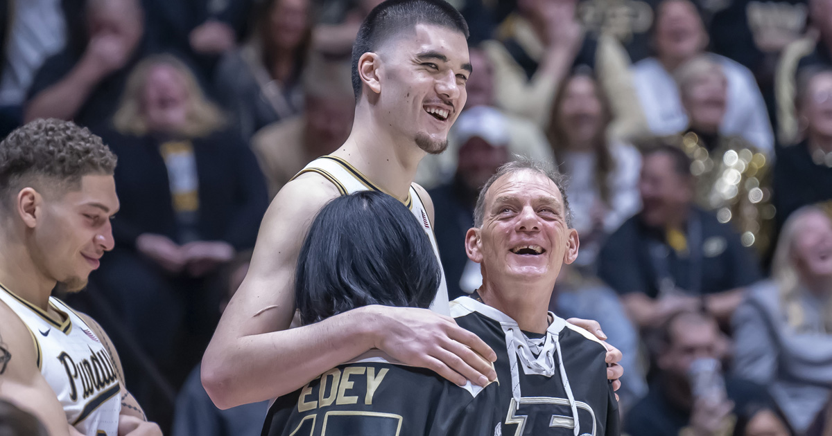 Retracing Zach Edey’s recruiting steps to Purdue: ‘I was really close to being a Baylor Bear’