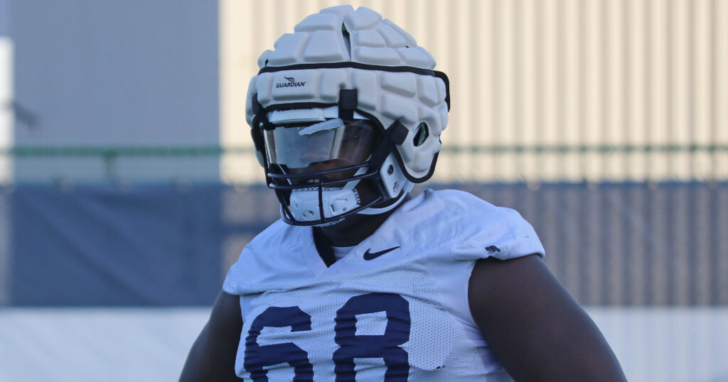 Penn State offensive lineman Anthony Donkoh