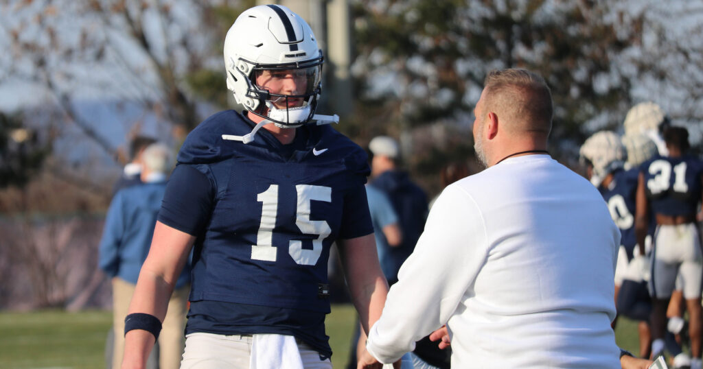 Penn State quarterback Drew Allar