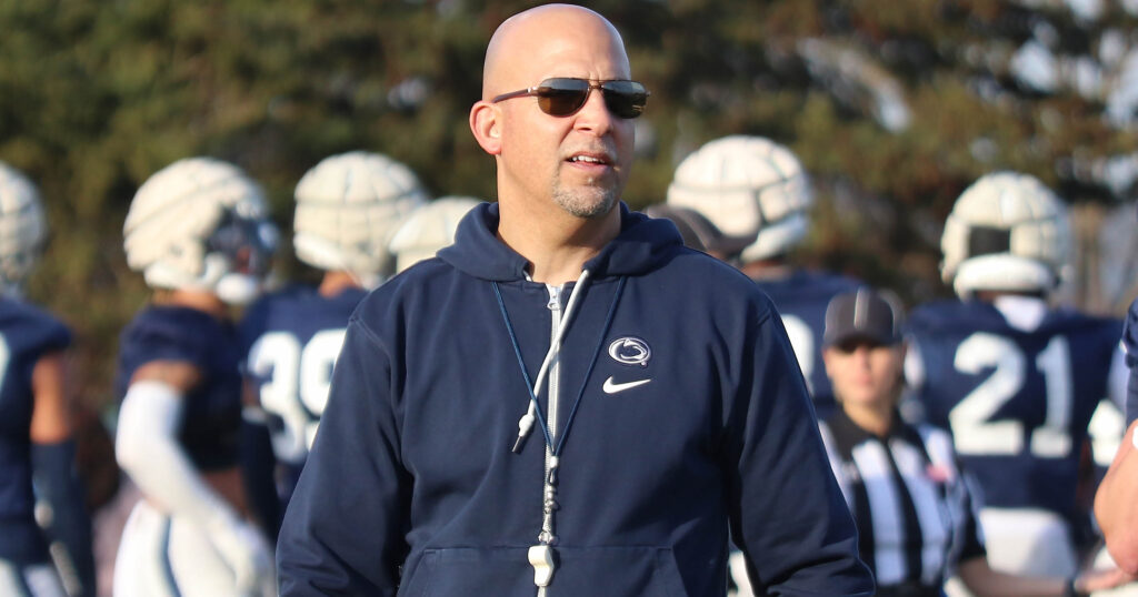 Penn State head coach James Franklin