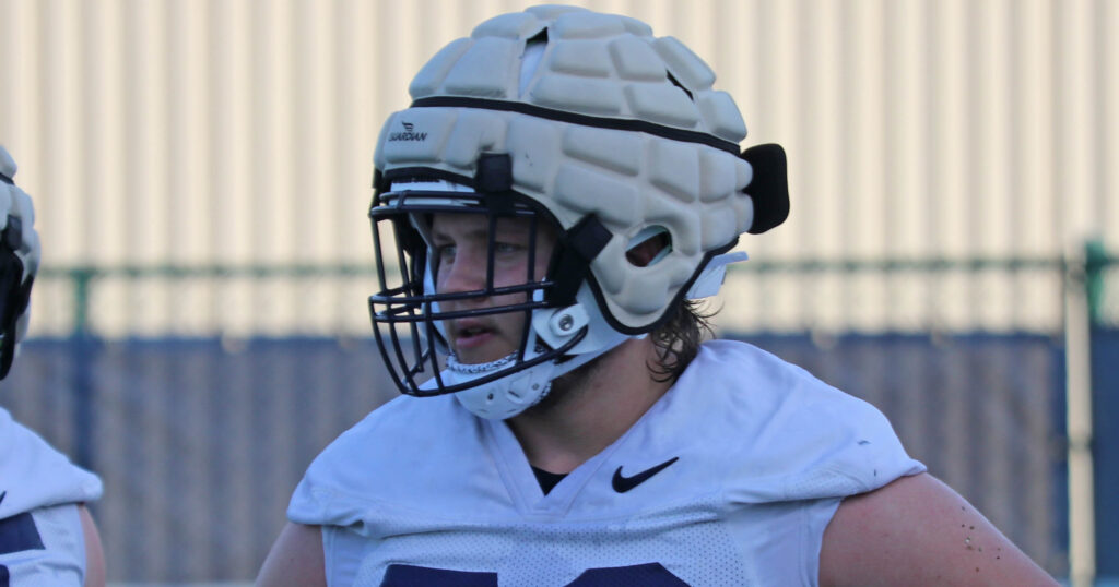 Penn State offensive lineman Nolan Rucci