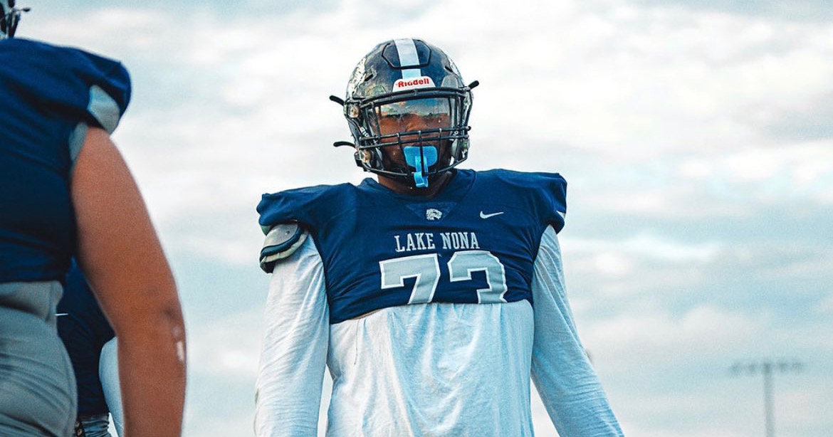 Miami “probably” at the top for 6-foot-7, 330 pound OL Jaden Wilkerson: “They’re going to be special soon”