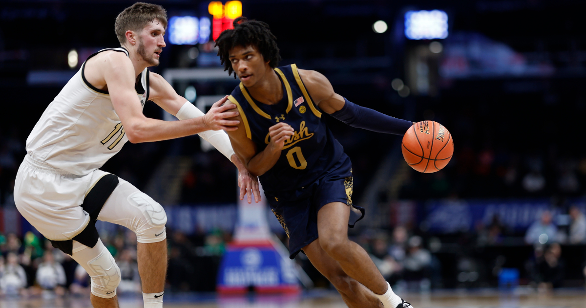 Four thoughts on Notre Dame forward Carey Booth entering transfer portal