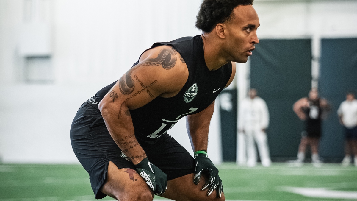 Aaron Brule, Harold Joiner pursue goals at Michigan State Pro Day