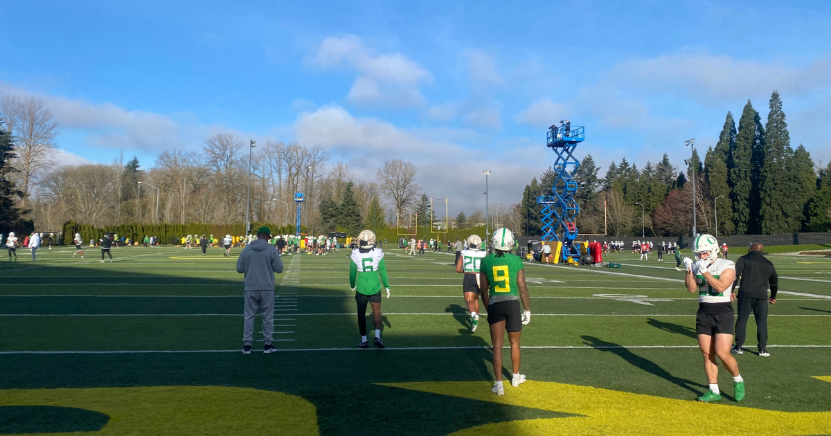 Observations From Oregons First Spring Practice Of 2024 On3