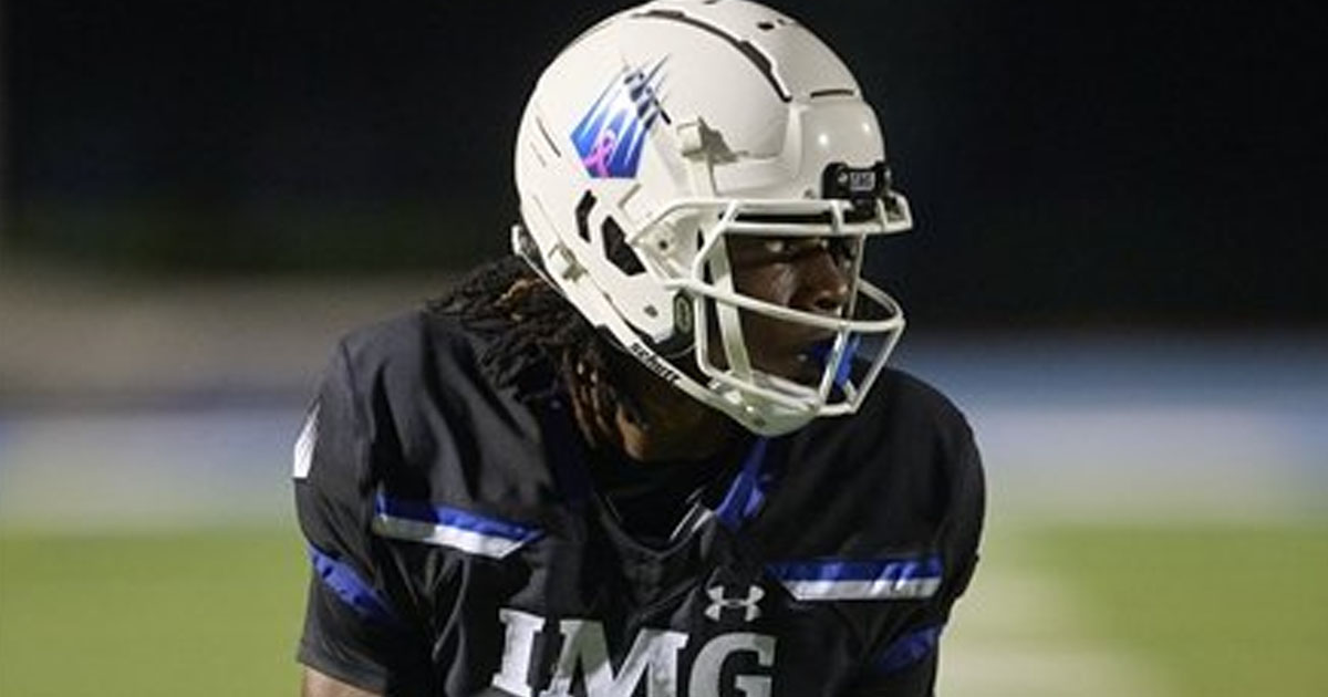 IMG Academy receiver Adonis Moise picks Kansas State