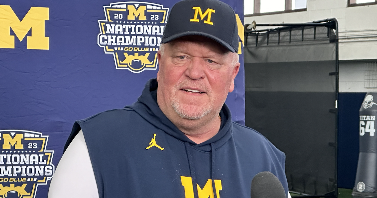 Wink Martindale talks strategy, first months at U-M: ‘All these kids up here are unbelievable’