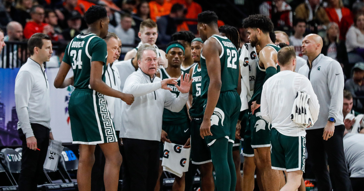 Tom Izzo proud of Michigan State’s effort in Big Ten Tournament: ‘I realized that this team was all in’